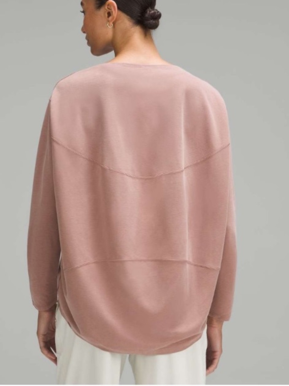 Lululemon Back in Action Long-Sleeve Shirt *Pique Twilight Rose Size S